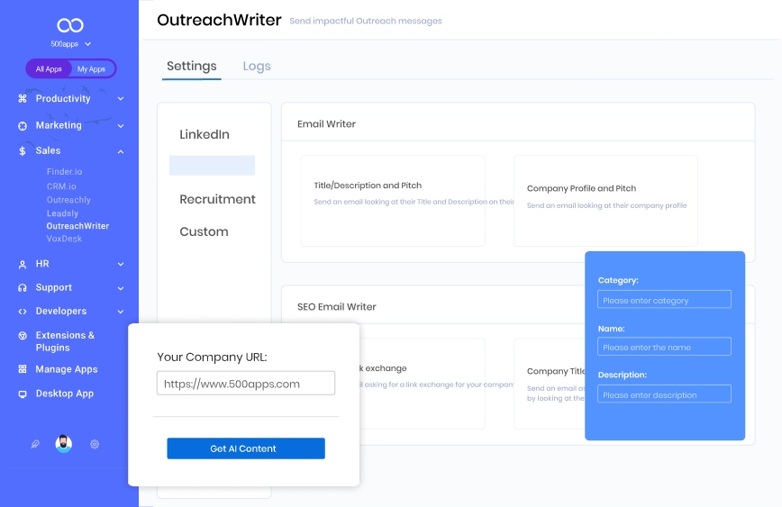 sales tracker leave note